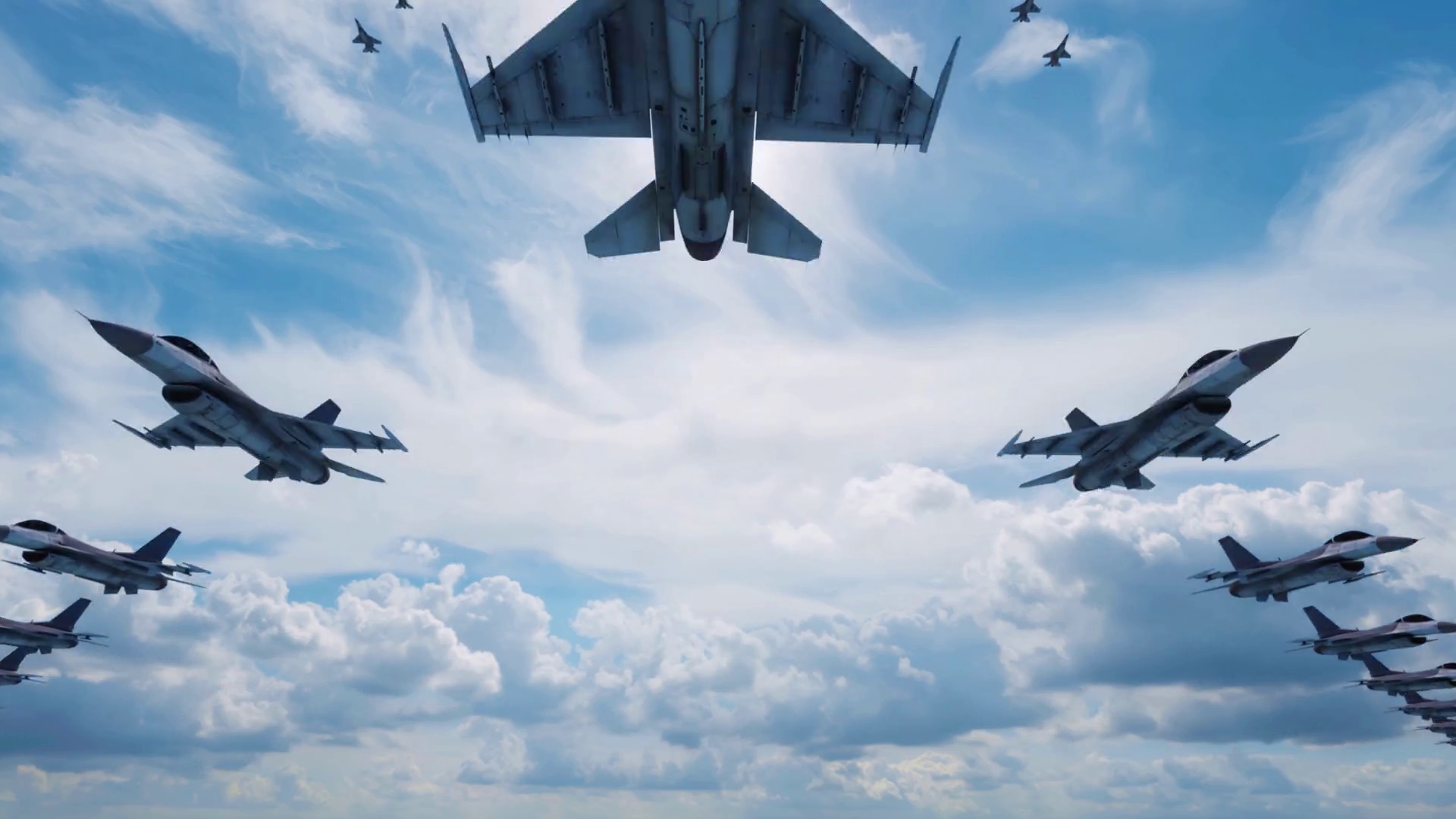 unbranded-military-fighter-jets-flying-in-stock-footage-sbv-347079344