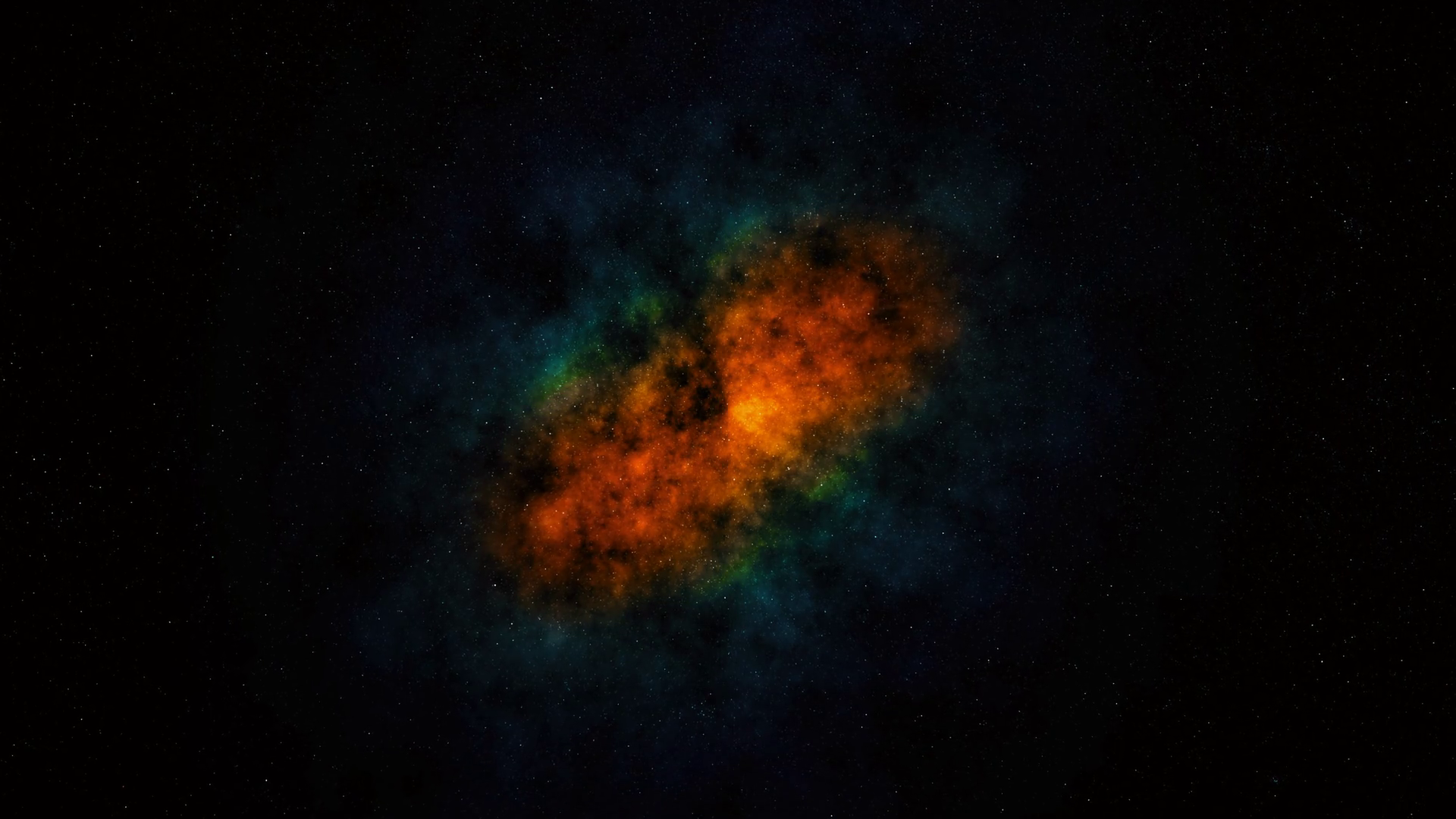 Nebula expanding in interstellar space. Motion Background Storyblocks