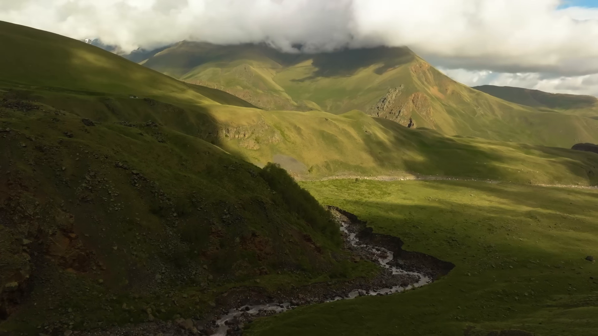 Mountain Landscape Of Kara-syrt Ridge In Stock Footage SBV-353629442 ...