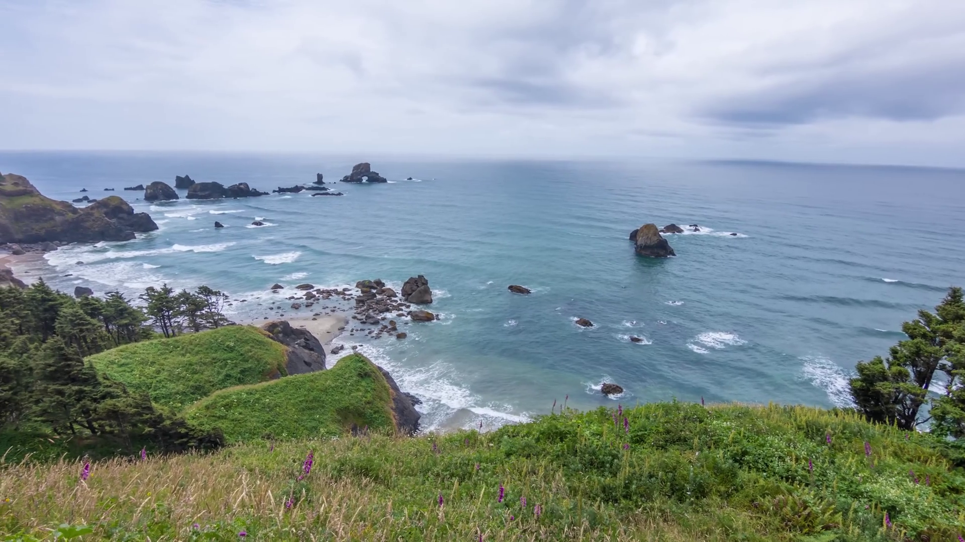The Footage Shows Typical Scene From Pacific Stock Footage SBV ...