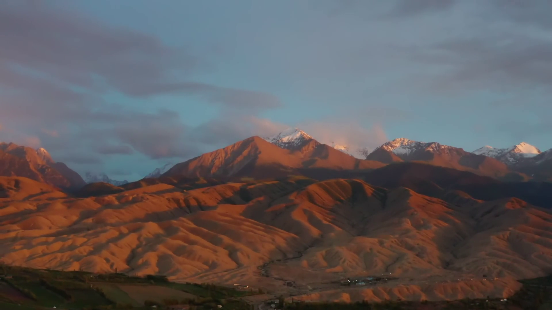 Zanskar Mountain Range At Sunset – Stock Footage SBV-352055749 ...