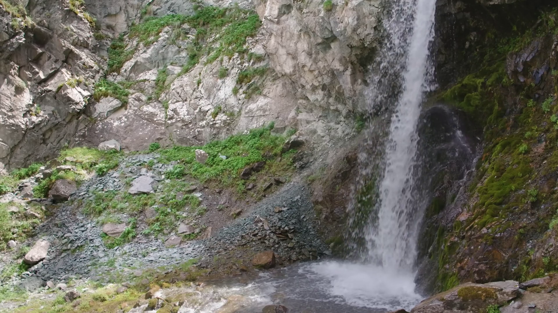 Epic Waterfall Scene Likely From Stock Footage SBV-352055954 - Storyblocks