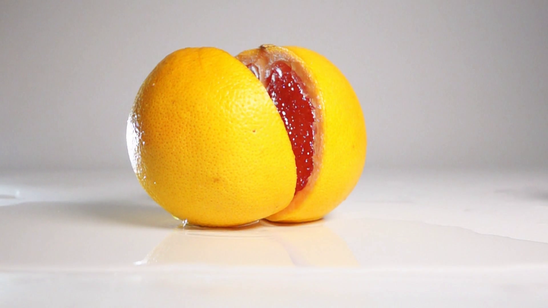 Whole Grapefruit Falling Down Breaking On Stock Footage SBV307047820 Storyblocks