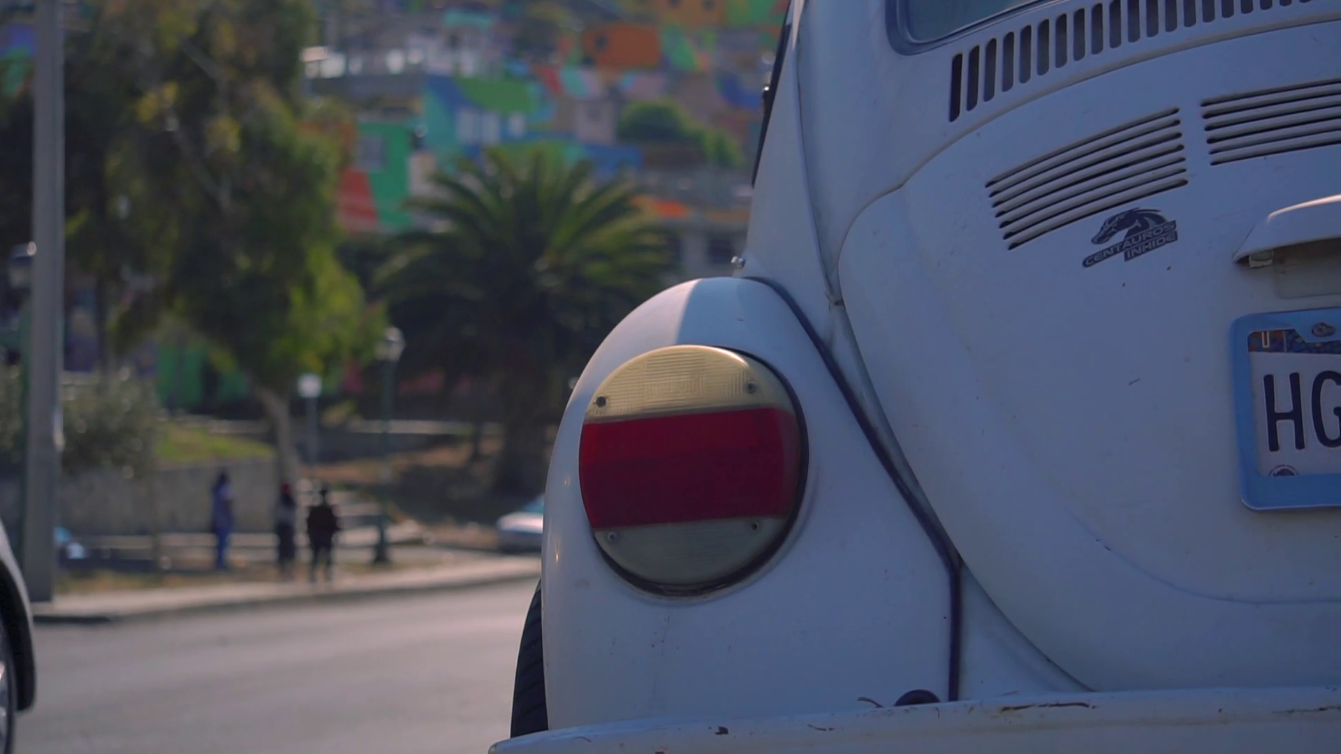 Cars are moving by the Streets of Pachuca, Hidalgo state, Mexico