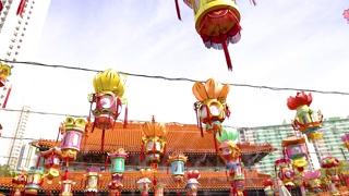 Lanterns at Wong Tai Sin Temple