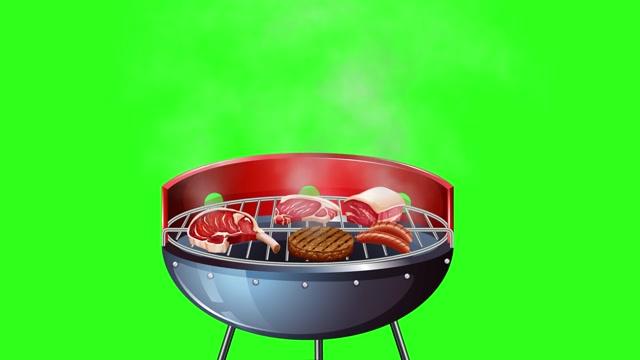 Grill Animation Stock Footage: Royalty-Free Video Clips - Storyblocks