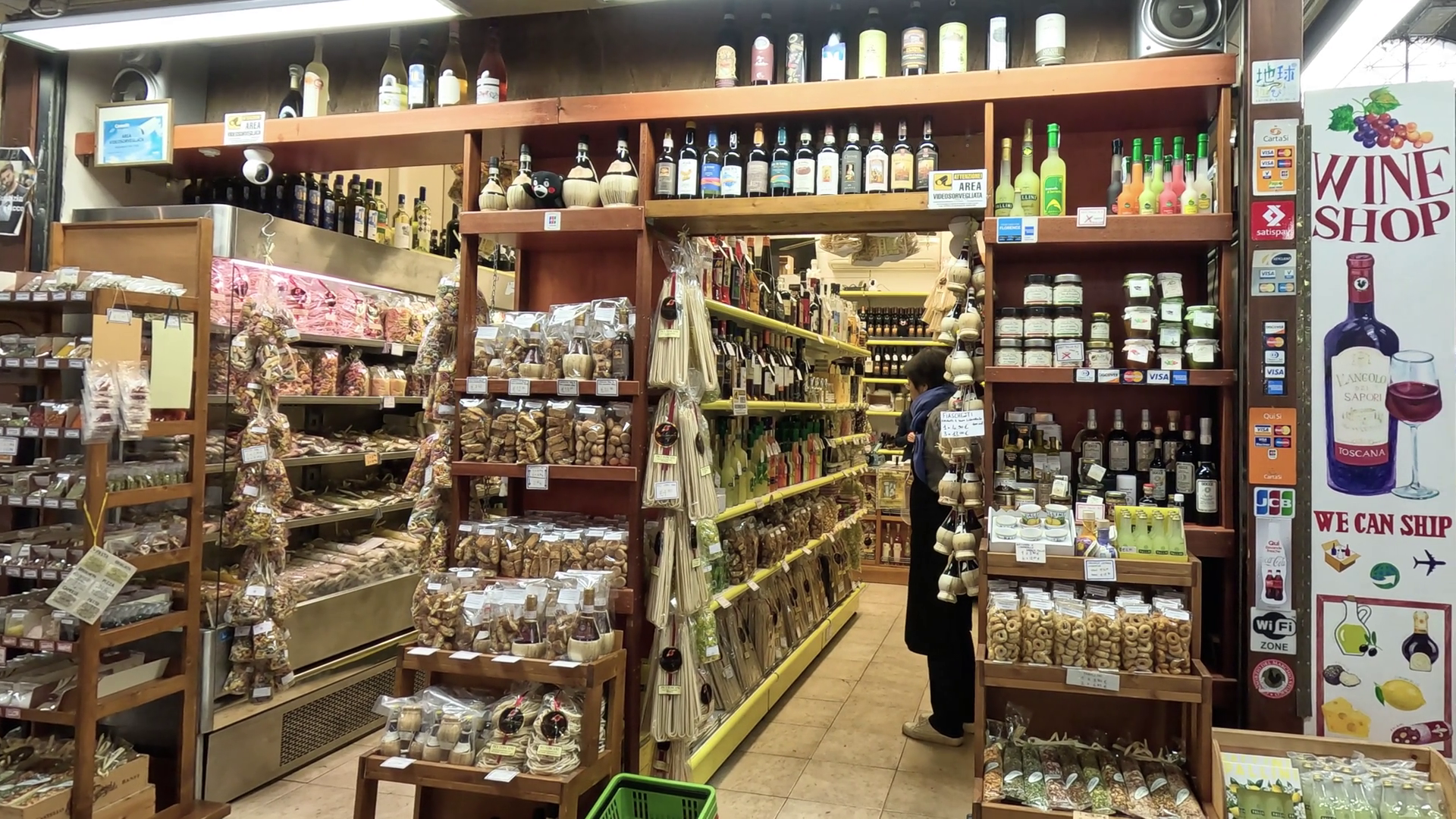 Customer Shopping In European Grocery Store Stock Footage SBV-352803548 ...