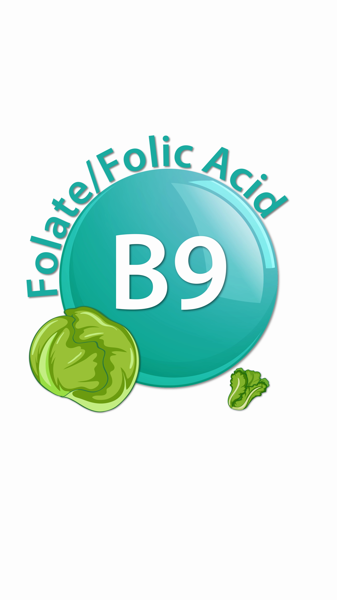 Vitamin B9 Folate Animation With Healthy Stock Footage SBV-353095081 ...