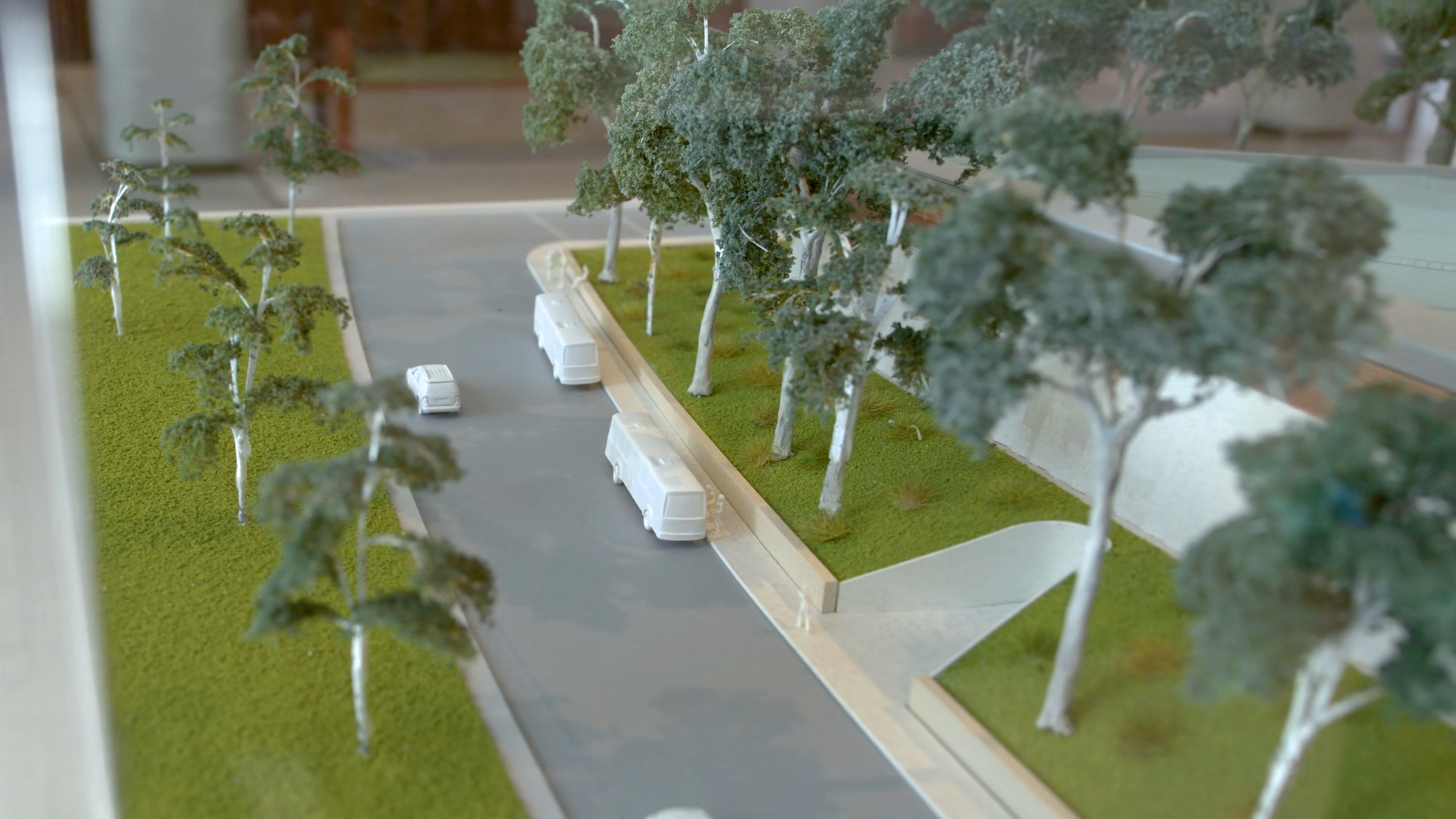 Detailed Architectural Scale Model Of Urban Stock Footage SBV-353844612 ...