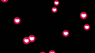Heart Emoticons Pop-Up Animation