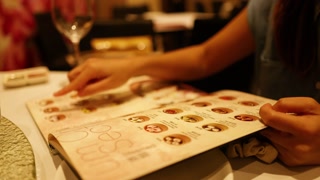 Choosing Dishes from a Restaurant Menu