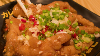 Braised Chicken Feet Dim Sum with Scallions and Chili Peppers