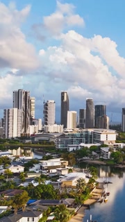 Gold Coast Broadbeach Skyline Hyperlapse