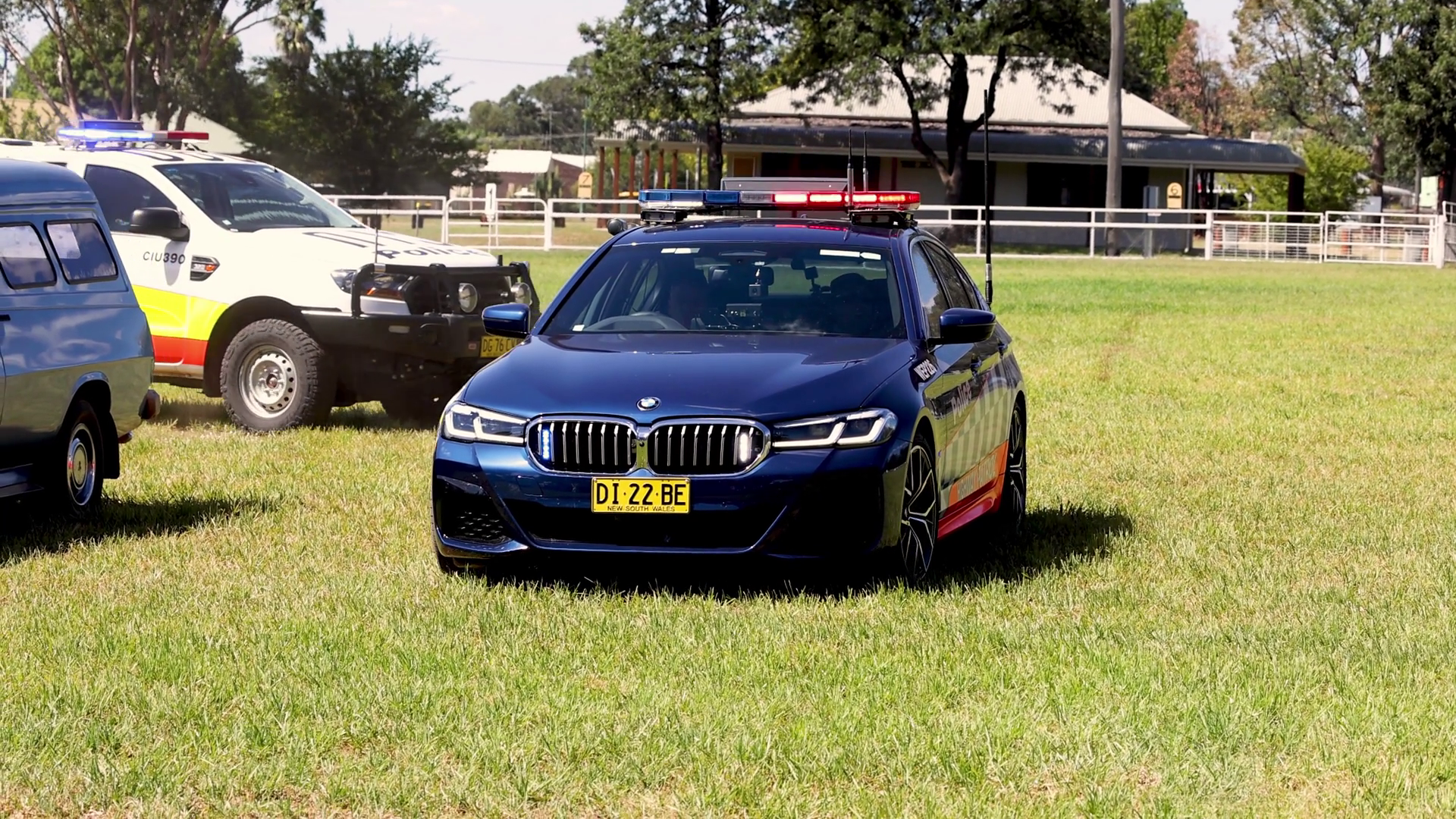Police Car Responding To Emergency Stock Footage SBV-352740136 ...