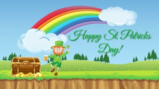 St. Patrick's Day Celebration Animation