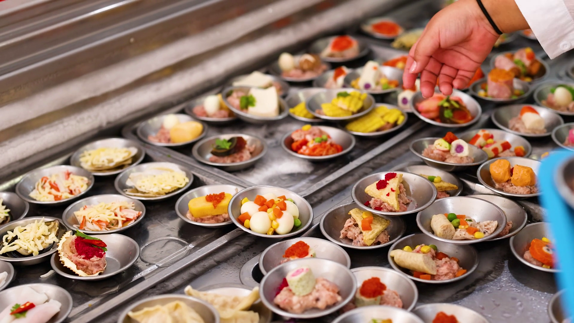 Preparing Dim Sum In Phuket's Vibrant Market Stock Footage SBV ...
