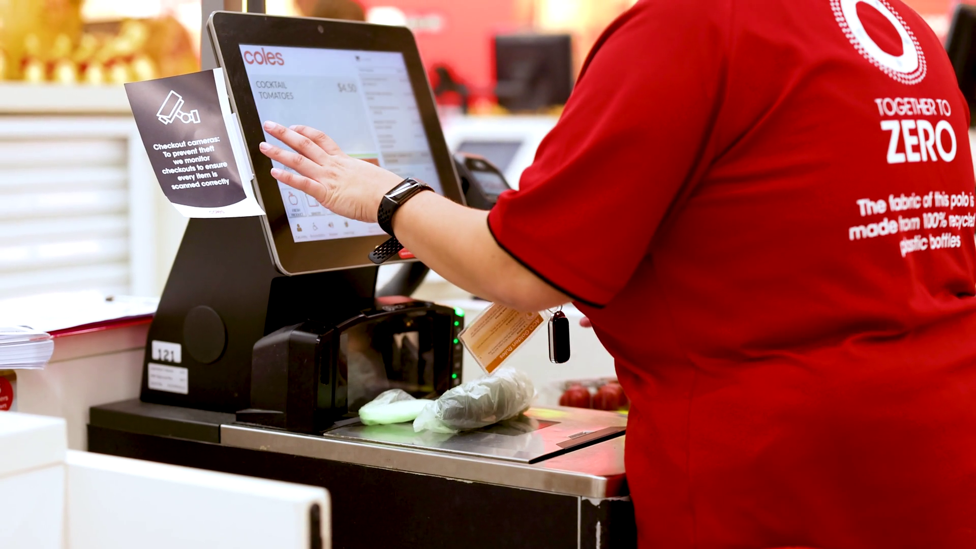 Self-checkout Process At Gold Coast Stock Footage SBV-352283328 ...