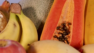 Colorful Fruit Arrangement Display