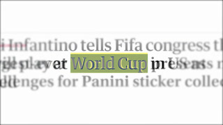 Bordeaux, France - May 2, 2026: Close up of various online news articles and website headlines highlighting the FIFA World Cup 2026, ticket
