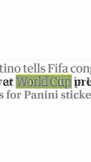 Mobile view of various digital news articles and website headlines discussing the FIFA World Cup 2026, focusing on ticket prices, host