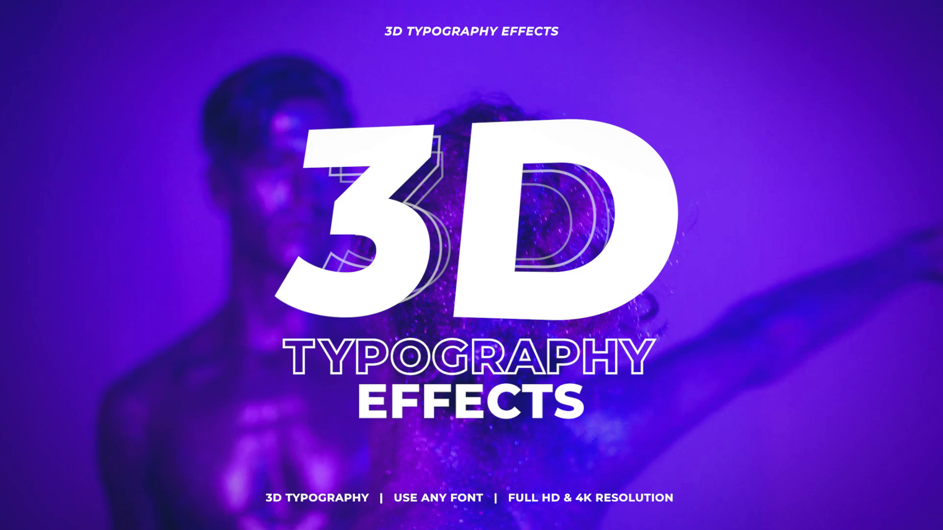 Premiere Pro Template: 3d Typography Effects I Pp SBV-349118170 ...