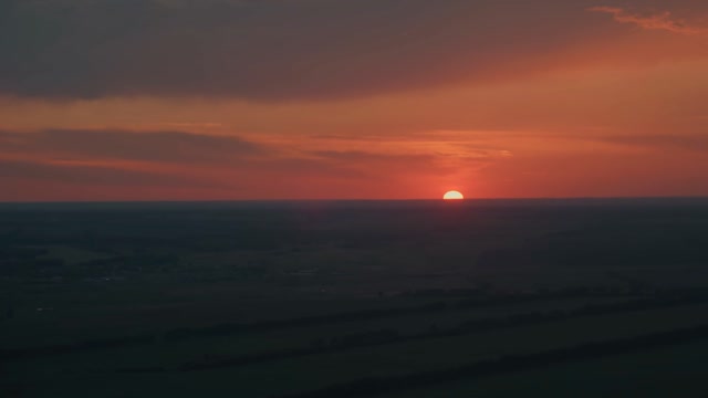 Orange Sunset Stock Footage: Royalty-Free Video Clips