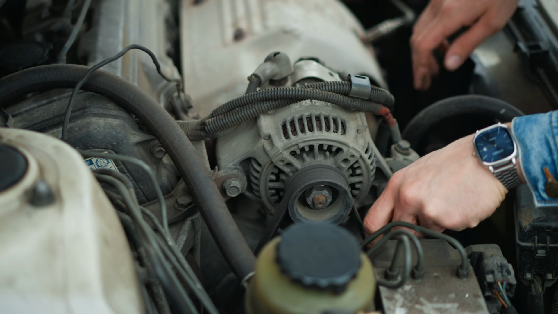 Vehicle Repair Detailed Automobile Engine Stock Footage SBV-353744086 ...