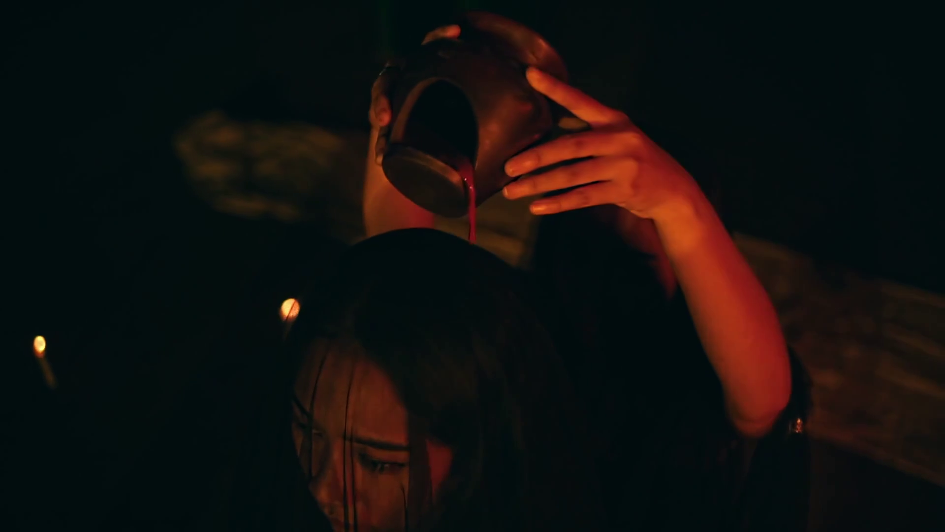 Young Asian Women Performing Ritual Of Stock Footage SBV-347767766 ...