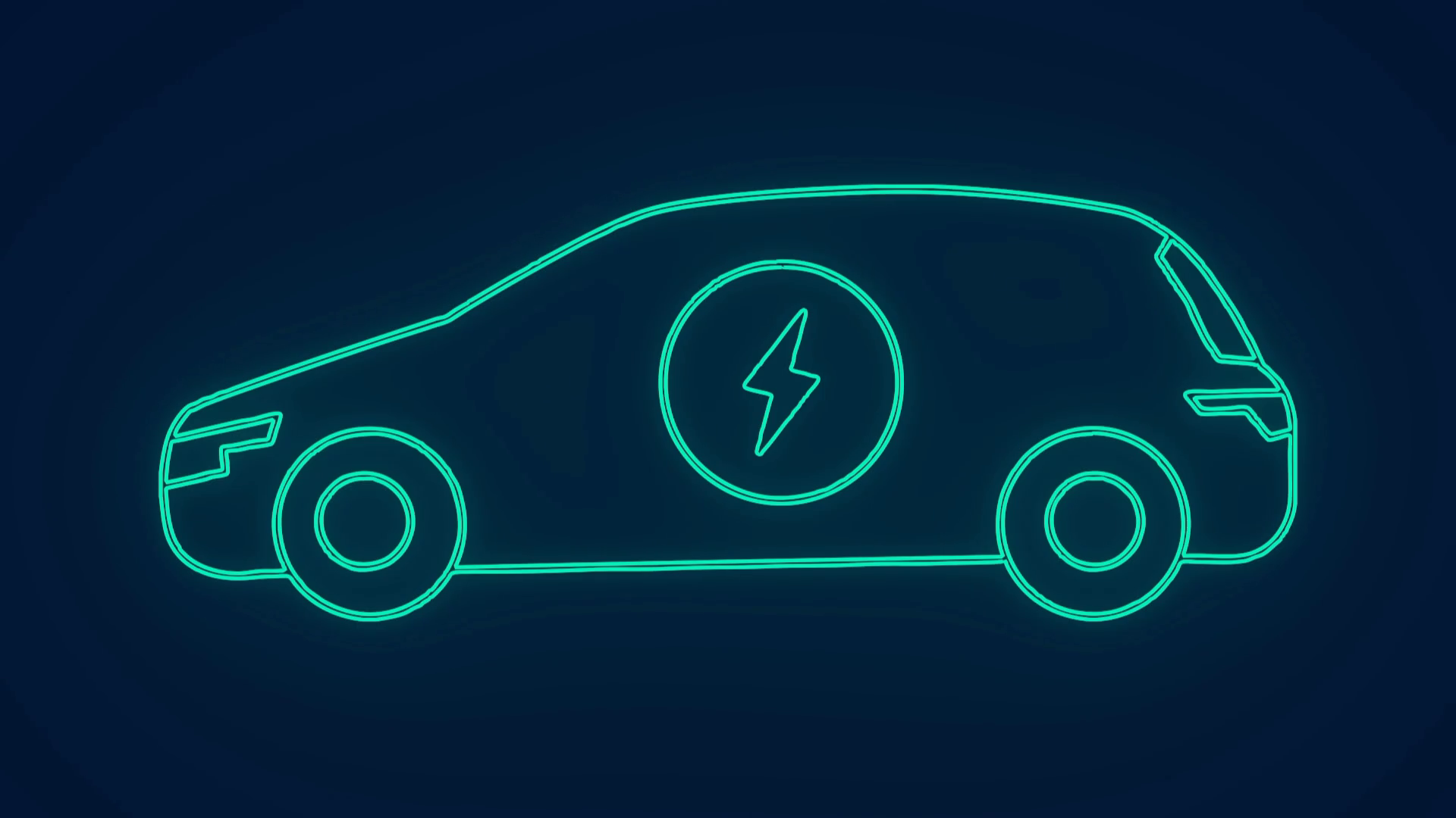 Electric Ev Car Automobile Transportation Stock Motion Graphics SBV ...