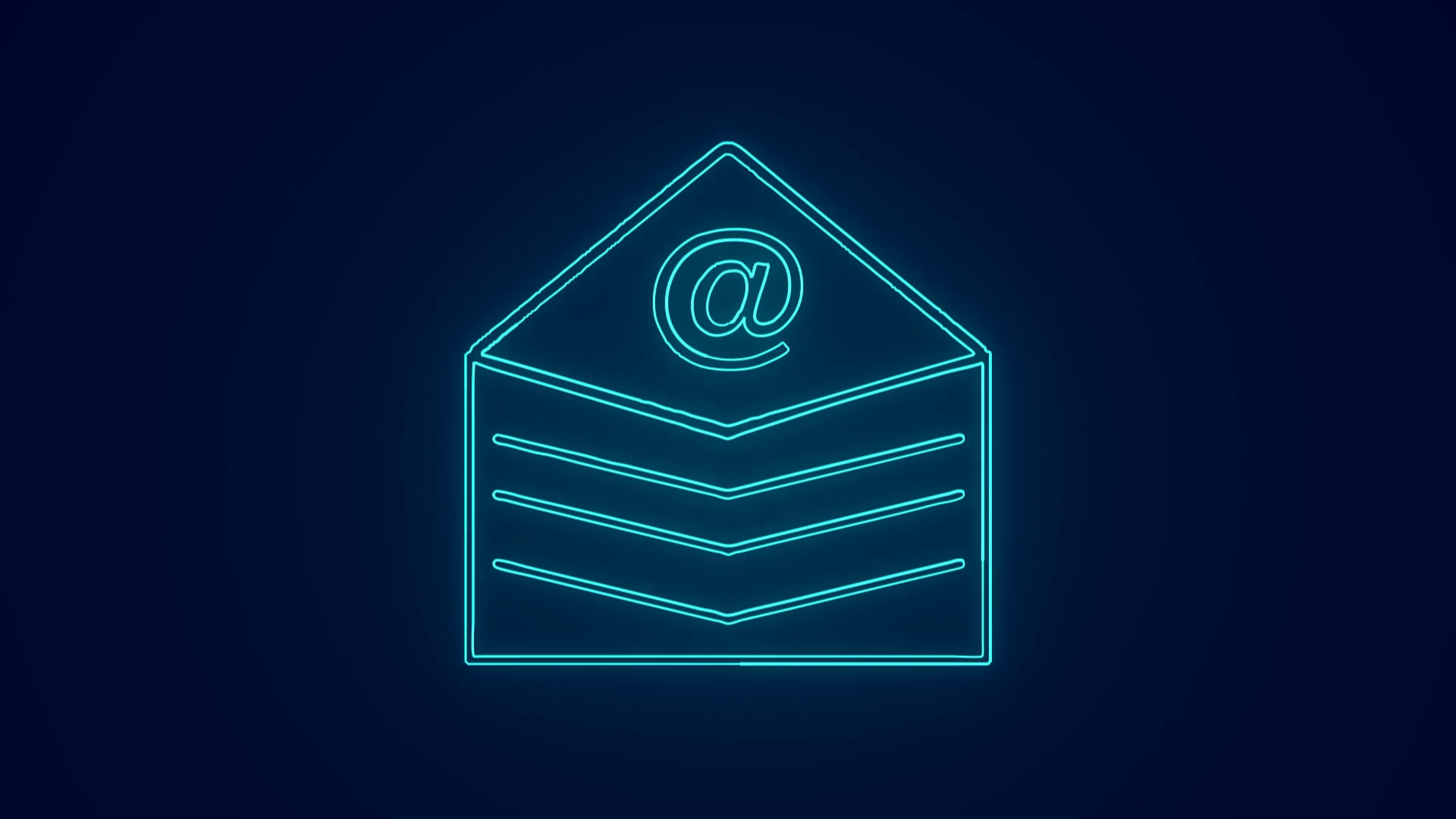 Digital Email Envelope Digital Marketing Stock Motion Graphics SBV