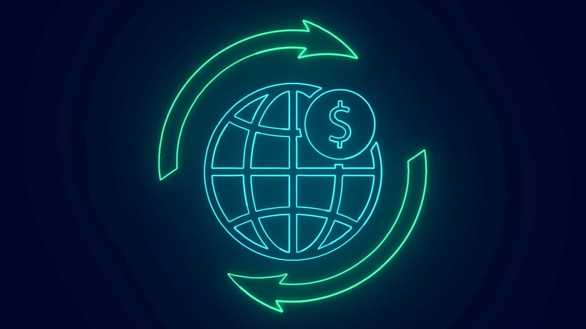 Us Dollar Foreign Exchange Global Economy Stock Motion Graphics SBV 