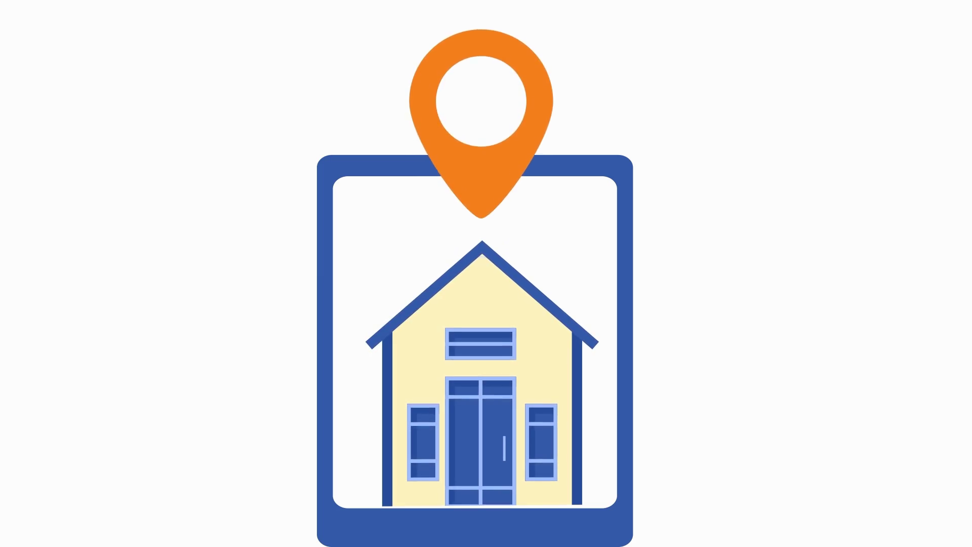 Real Estate Housing App Finding Dream Home Stock Motion Graphics SBV