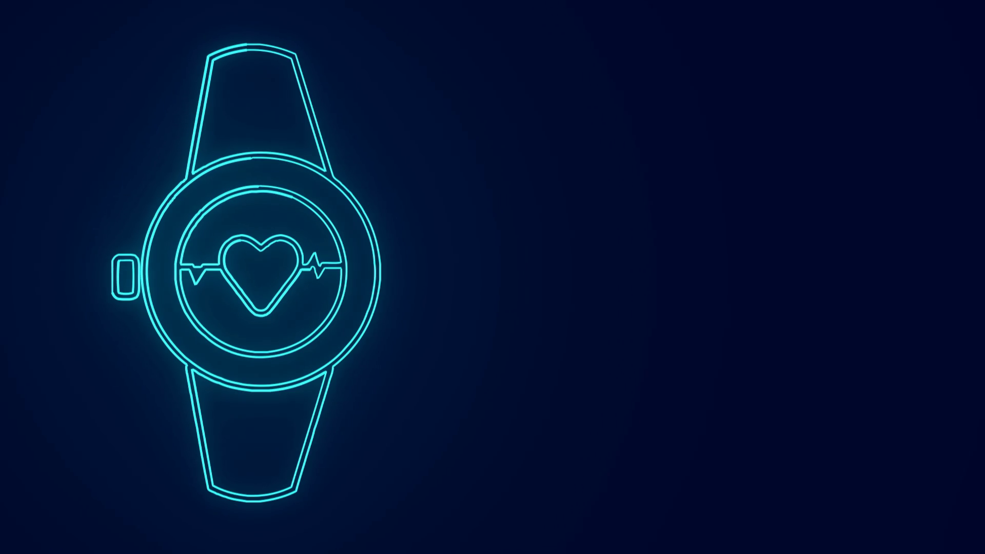Smart Watch Health Monitoring App Concept Stock Motion Graphics SBV