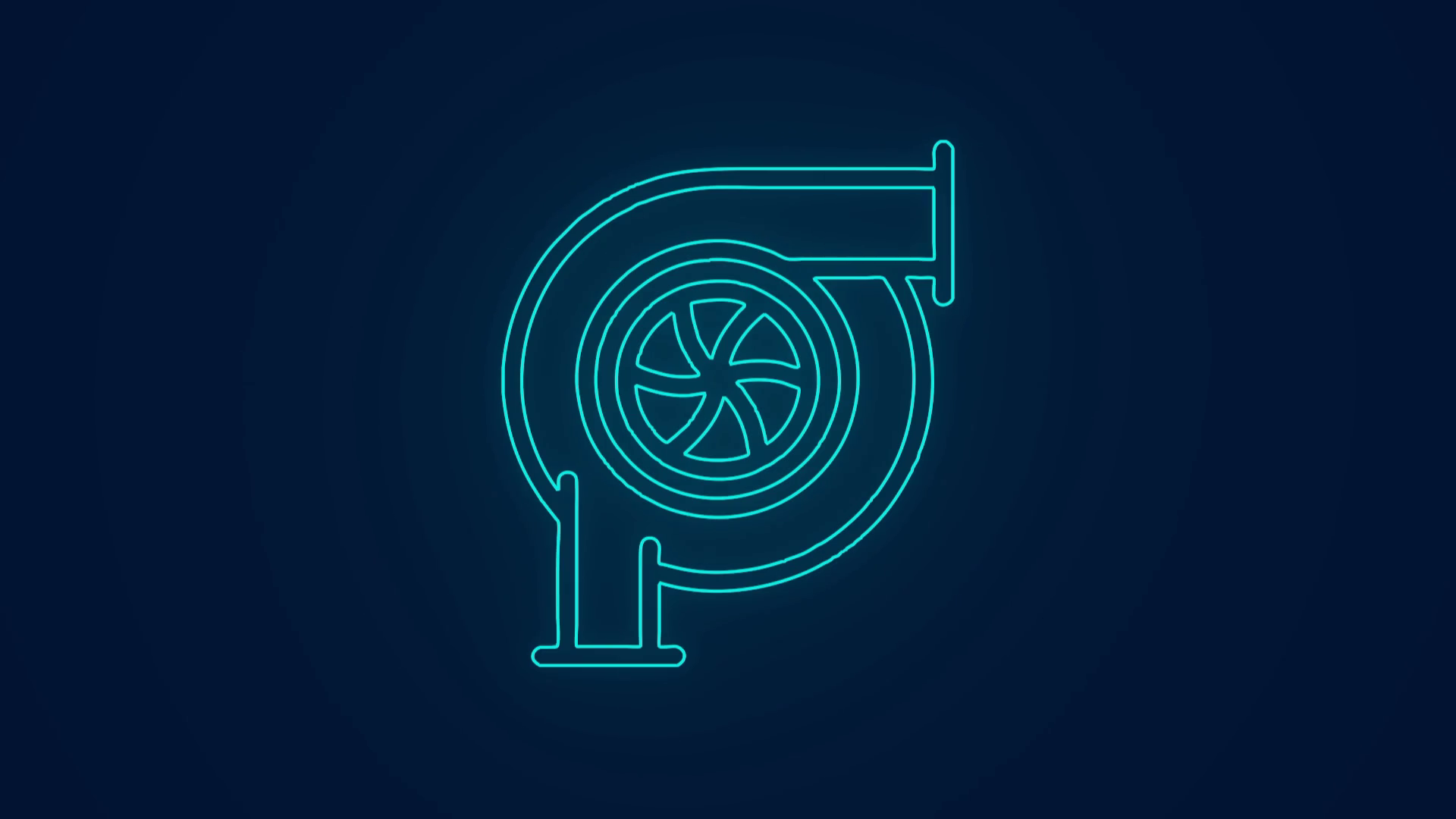 Car Turbo Engine Automobile Industry Stock Motion Graphics SBV