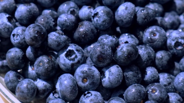 Blueberries Stock Footage: Royalty-Free Video Clips - Storyblocks