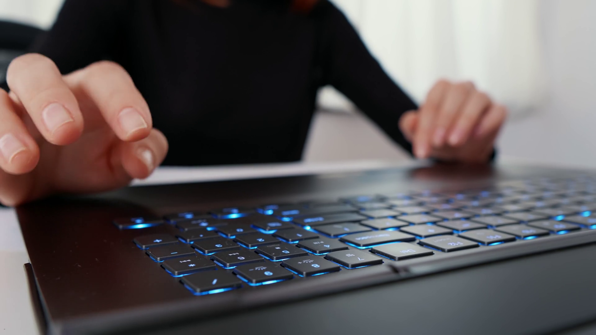 Woman Typing On Laptop Stock Footage SBV-352045914 - Storyblocks