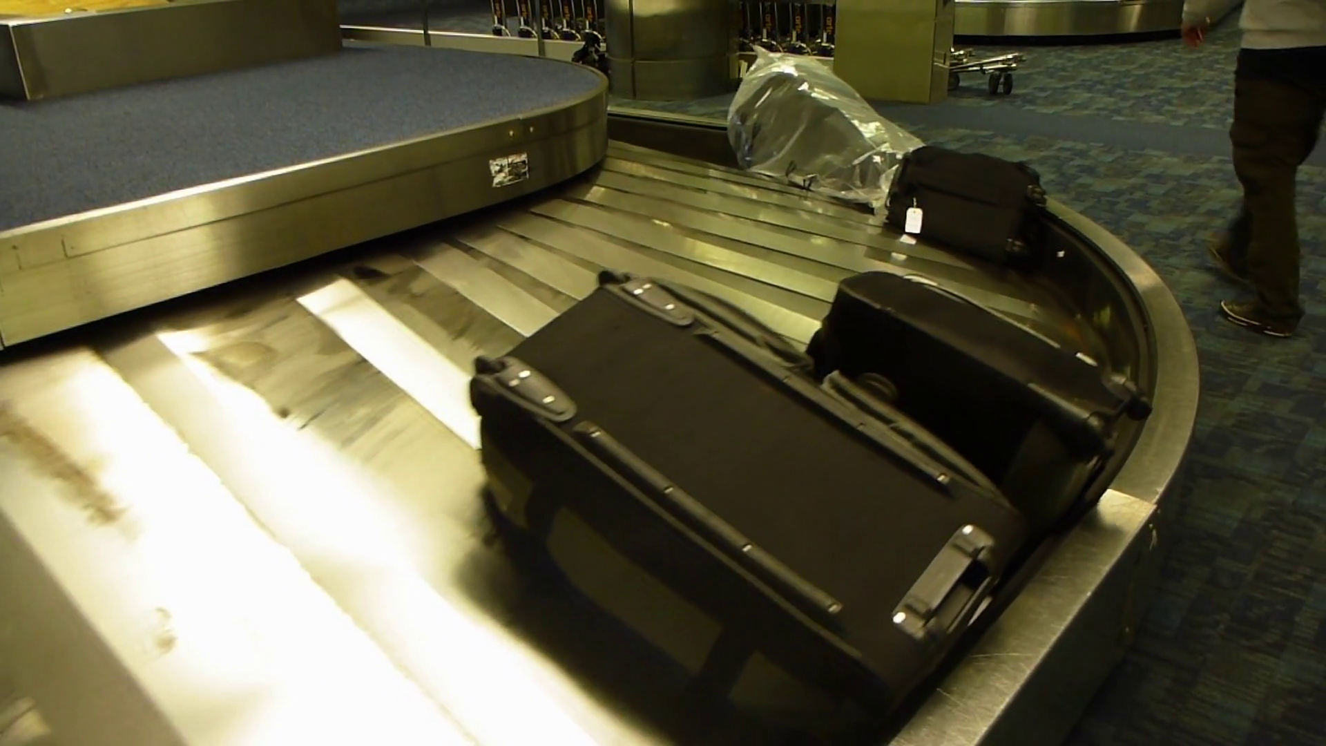 Airport Baggage Claim Stock Video Footage Storyblocks