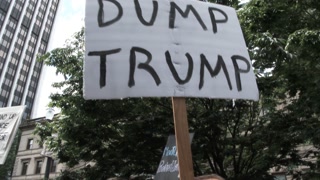 Dump Trump Protesters