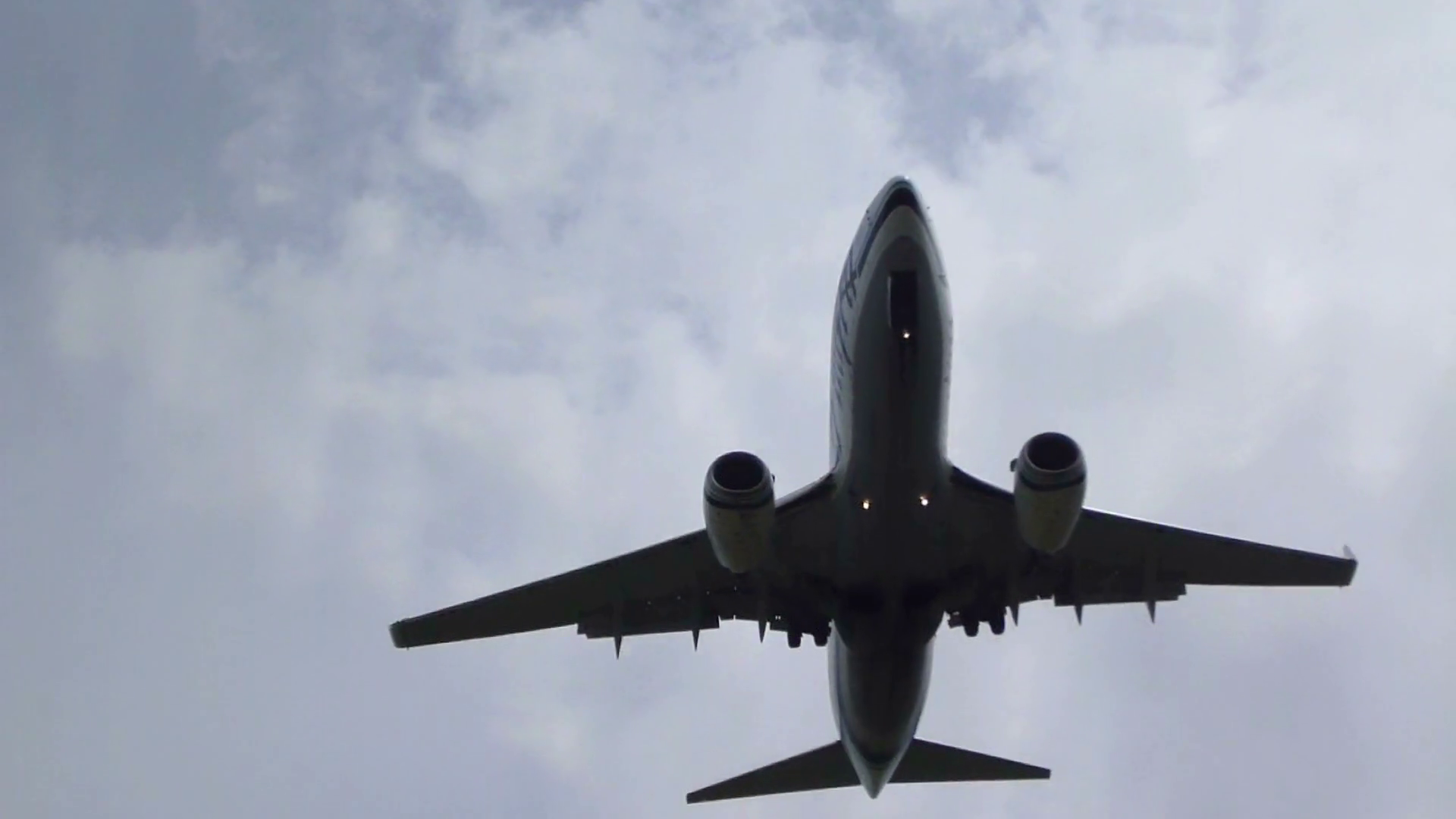 Jumbo Jet Flying Overhead Stock Video Footage Storyblocks