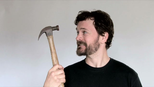 Hammer Sound Hitting On Head Stock Footage: Royalty-Free Video Clips ...