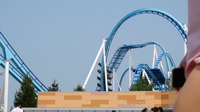 Roller Coaster Seat Stock Footage: Royalty-Free Video Clips - Storyblocks