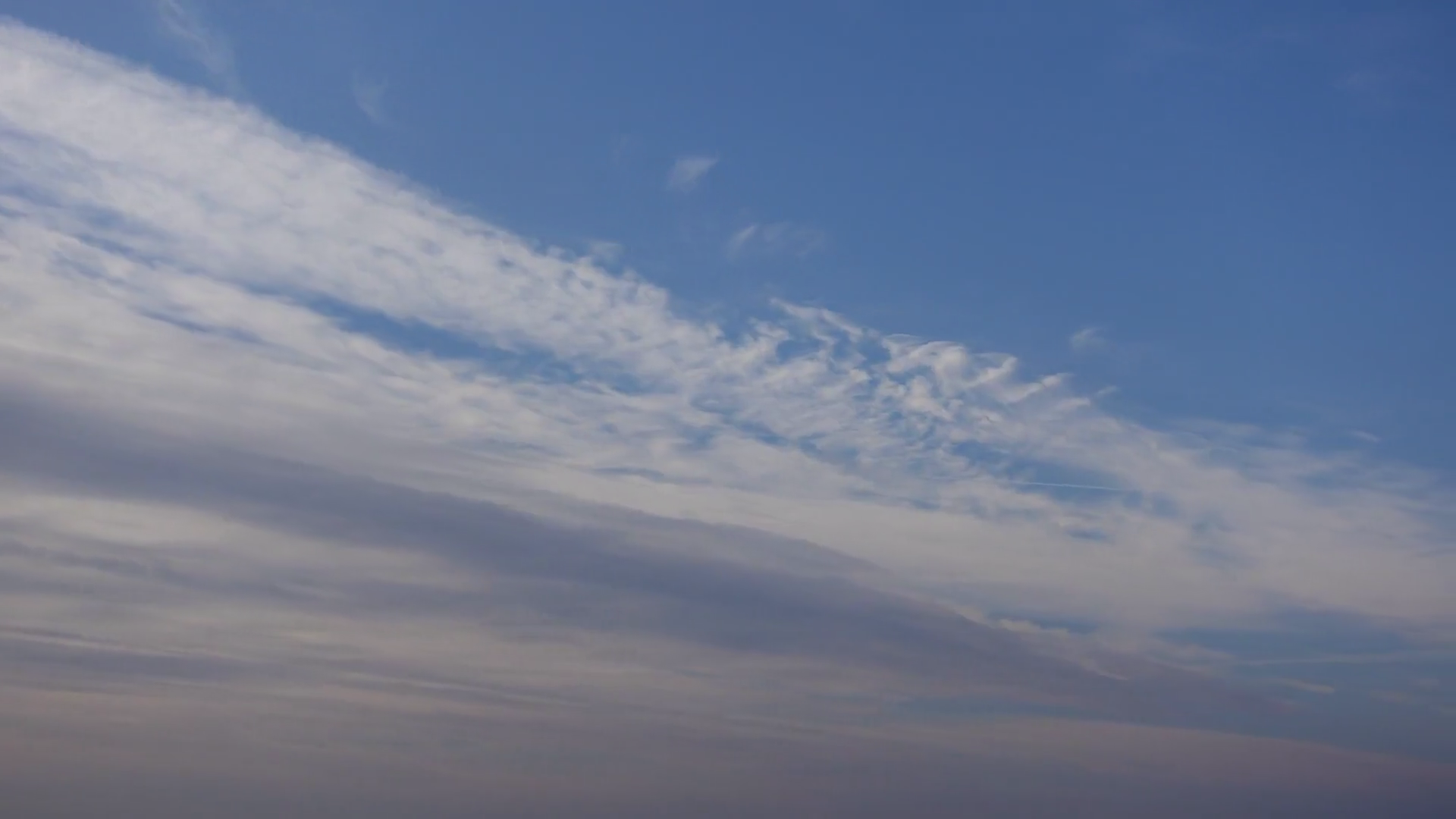 A Long Timelapse Captures Movement Of Clouds Stock Footage SBV ...