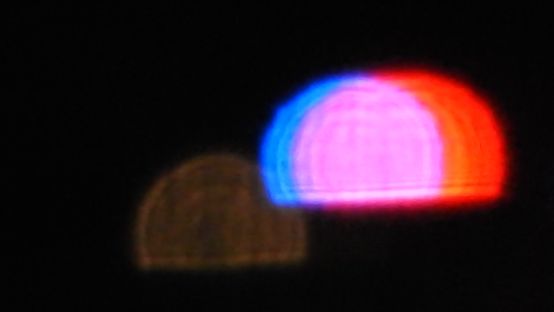 Police Car Lights Flash In Bokeh Effect Stock Footage SBV347652903