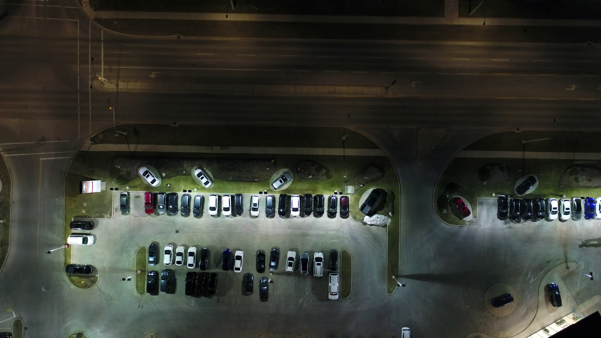 At Street Corner Car Dealership Lowflying Stock Footage SBV347646036