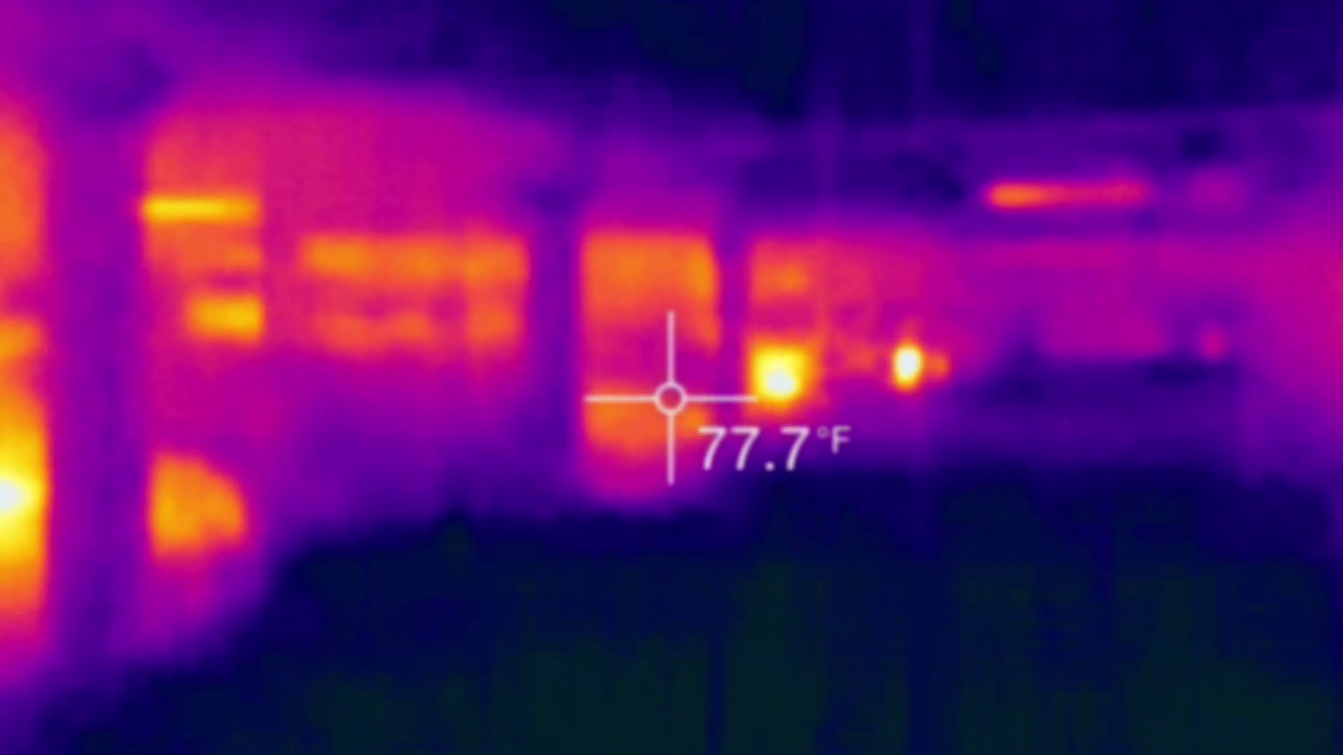 Thermal Imaging Panorama Of Underground Stock Footage SBV348494813