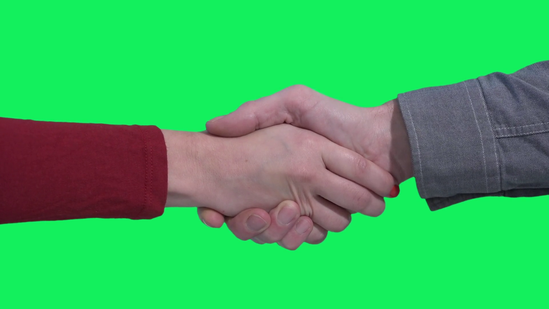 Business Handshake Male Female Hands Over Stock Footage SBV-352056584 ...