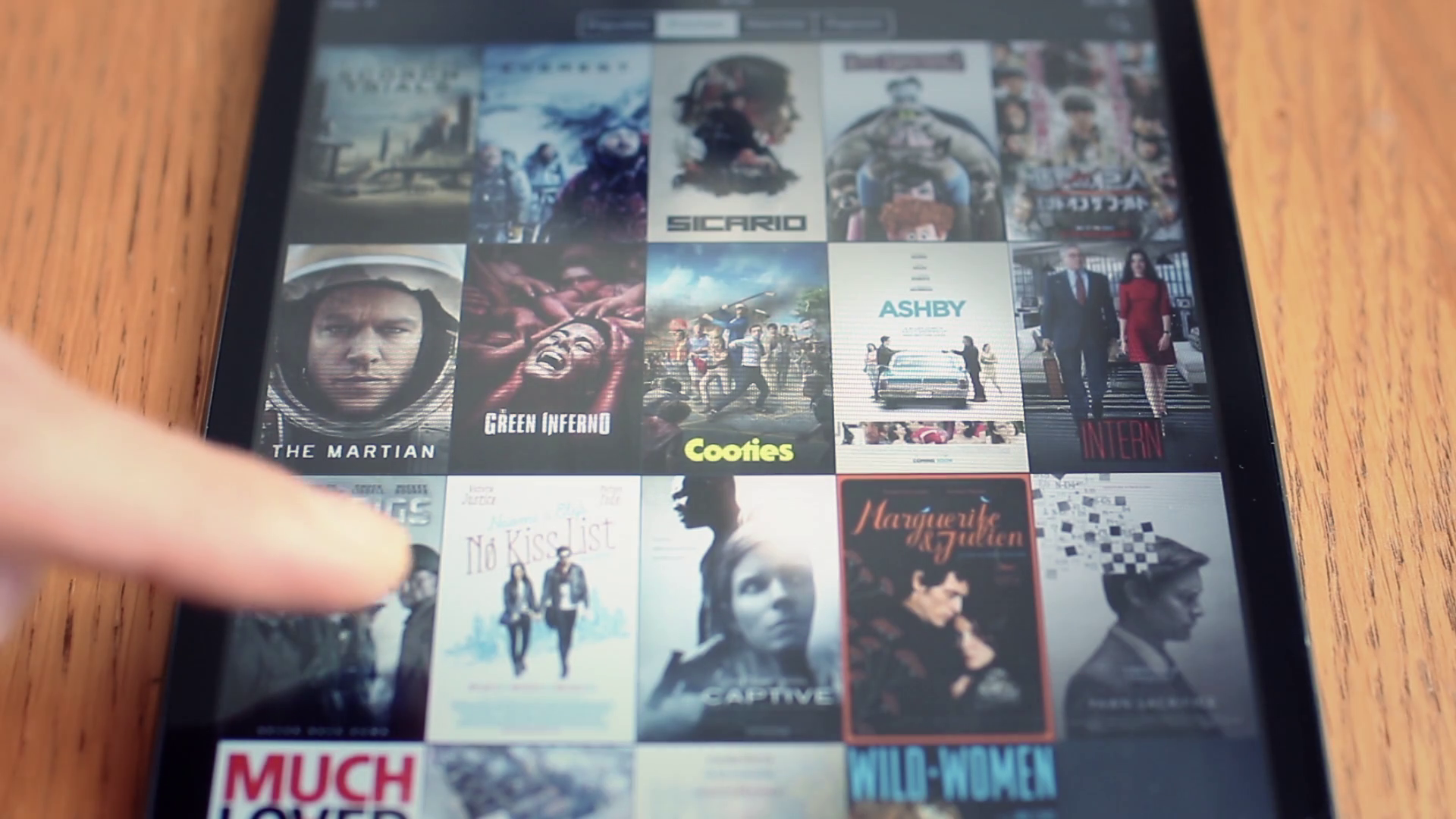 Watch Movie In Ipad - 1080p Stock Footage SBV-351917290 - Storyblocks