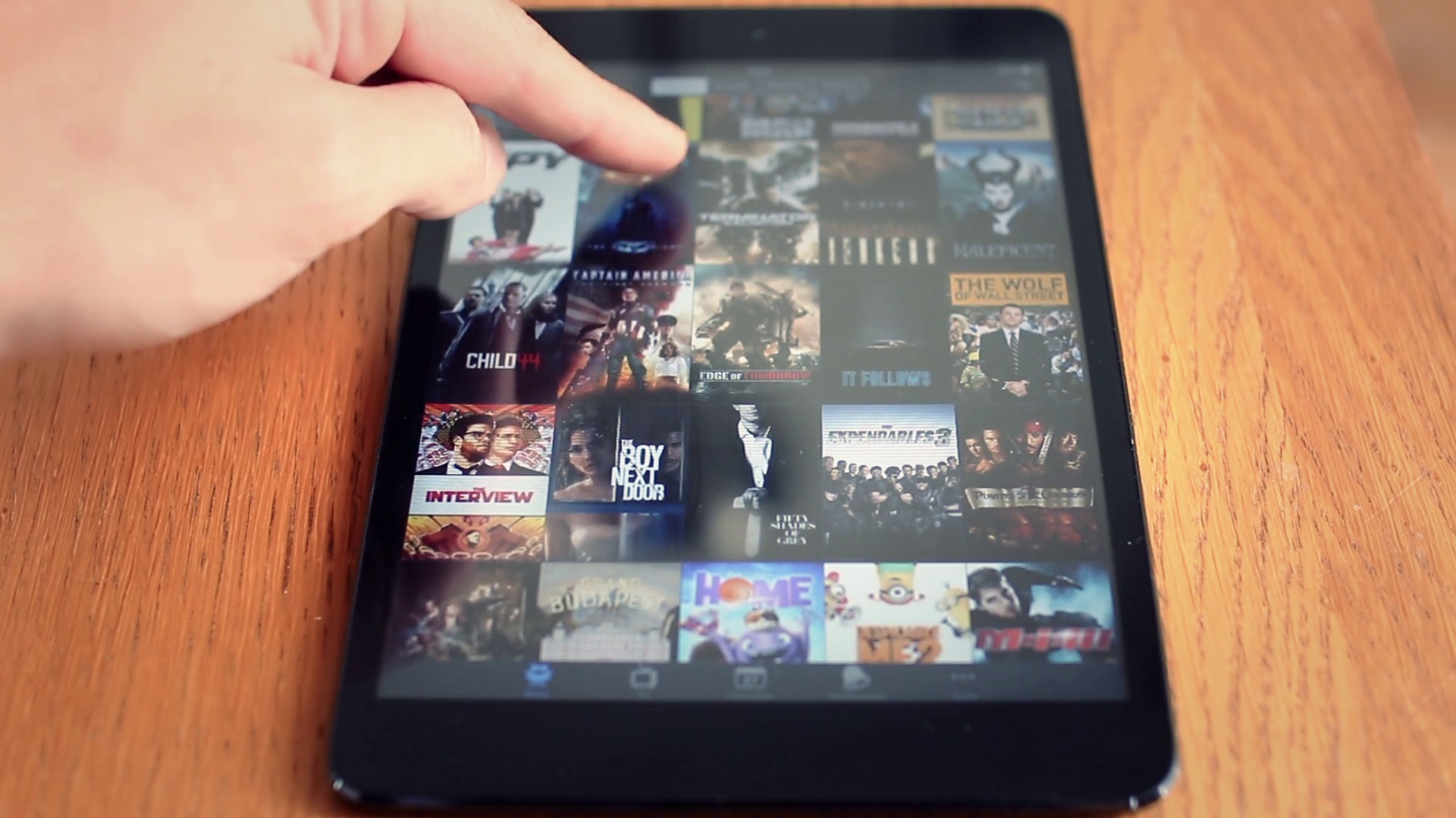 Watch Movie In Ipad - Full Hd Stock Footage SBV-351917303 - Storyblocks