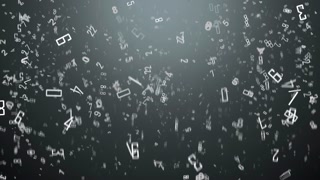 Abstract Visualization of Bouncing Numbers in a Computer Environment