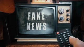 Changing Channels TV Fake News Television Vintage